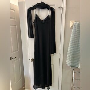 Black formal dress
